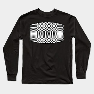 Black And White Long Sleeve T-Shirt
